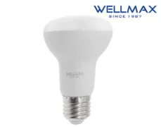 ΛΑΜΠΑ LED R63 E27 8W 720LM 120° 4000K NEUTRAL WHITE WELLMAX 1 ΛΑΜΠΑ LED R63 E27 8W 720LM 120° 4000K NEUTRAL WHITE WELLMAX