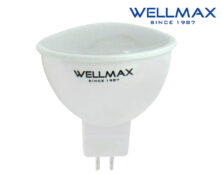 ΛΑΜΠΑ LED MR16 12V 5W 400LM 120° 3000K WARM WHITE WELLMAX