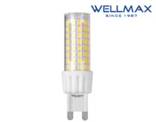 ΛΑΜΠΑ LED G9 7W 800LM 320° 3000Κ WARM WHITE WELLMAX