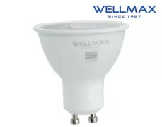 ΛΑΜΠΑ LED GU10 8W 720LM 38° 6500K DAY LIGHT WELLMAX 1 ΛΑΜΠΑ LED GU10 8W 720LM 38° 6500K DAY LIGHT WELLMAX