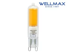 ΛΑΜΠΑ LED G9 4W 500LM 320° 3000Κ WARM WHITE COB WELLMAX 1