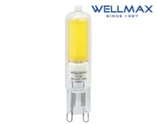ΛΑΜΠΑ LED G9 4W 500LM 320° 6500Κ DAY LIGHT COB WELLMAX