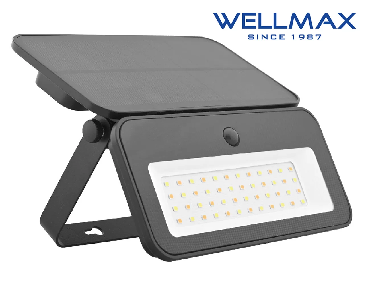ΠΡΟΒΟΛΕΑΣ LED 8W 3.7V/2.6Ah 3CCT 3000K/4000K/6500K ΜΕ SOLAR PANEL ΚΑΙ ΑΝΙΧΝΕΥΤΗ ΚΙΝΗΣΗΣ IP65 WELLMAX 3 ΠΡΟΒΟΛΕΑΣ LED 8W 3.7V/2.6Ah 3CCT 3000K/4000K/6500K ΜΕ SOLAR PANEL ΚΑΙ ΑΝΙΧΝΕΥΤΗ ΚΙΝΗΣΗΣ IP65 WELLMAX