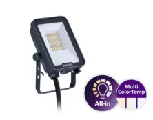 ΠΡΟΒΟΛΕΑΣ LED 20W 220-240VAC 2200-2400LM 3CCT 3000K/4000K/6500K ALL-IN BVP167 PHILIPS
