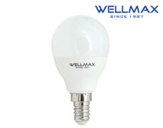 ΛΑΜΠΑ LED G45 E14 6W 540LM 200° 4000K NEUTRAL WHITE WELLMAX 2 ΛΑΜΠΑ LED G45 E14 6W 540LM 200° 4000K NEUTRAL WHITE WELLMAX 1
