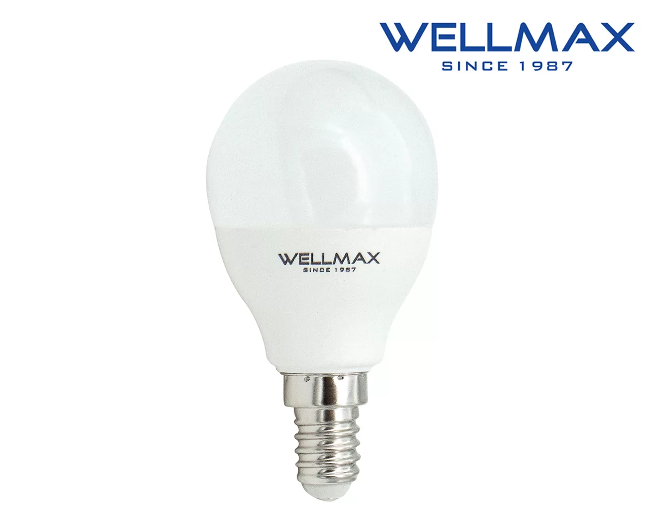 ΛΑΜΠΑ LED G45 E14 6W 540LM 200° 4000K NEUTRAL WHITE WELLMAX 3 ΛΑΜΠΑ LED G45 E14 6W 540LM 200° 4000K NEUTRAL WHITE WELLMAX