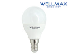 ΛΑΜΠΑ LED G45 E14 6W 540LM 200° 6500K DAY LIGHT WELLMAX