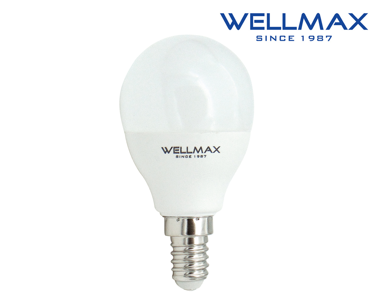 ΛΑΜΠΑ LED G45 E14 6W 540LM 200° 6500K DAY LIGHT WELLMAX 3 ΛΑΜΠΑ LED G45 E14 6W 540LM 200° 6500K DAY LIGHT WELLMAX