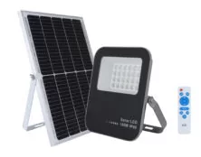 ΠΡΟΒΟΛΕΑΣ LED 100W 3.2V/10Ah 6500K DAY LIGHT ΜΕ SOLAR PANEL ΚΑΙ REMOTE CONTROL RLX