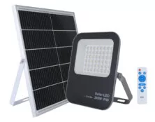 ΠΡΟΒΟΛΕΑΣ LED 200W 3.2V/15Ah 6500K DAY LIGHT ΜΕ SOLAR PANEL ΚΑΙ REMOTE CONTROL RLX