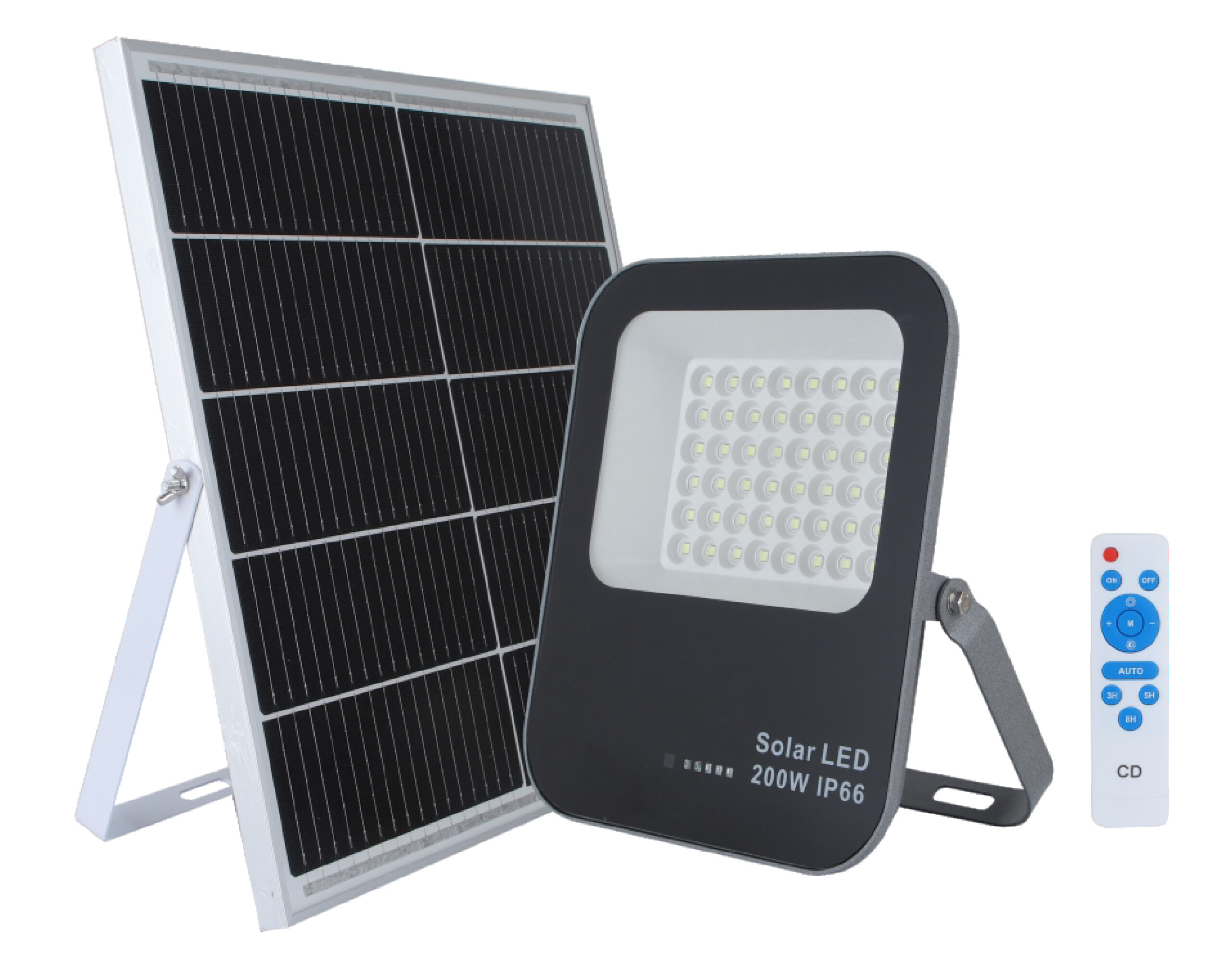 ΠΡΟΒΟΛΕΑΣ LED 200W 3.2V/15Ah 6500K DAY LIGHT ΜΕ SOLAR PANEL ΚΑΙ REMOTE CONTROL RLX 3 ΠΡΟΒΟΛΕΑΣ LED 200W 3.2V/15Ah 6500K DAY LIGHT ΜΕ SOLAR PANEL ΚΑΙ REMOTE CONTROL RLX
