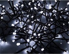 ΧΡΙΣΤΟΥΓΕΝΝΙΑΤΙΚΑ LED ΕΞΩΤΕΡΙΚΟΥ ΧΩΡΟΥ IP65 100L ΠΡΑΣΙΝΟ ΚΑΛΩΔΙΟ ΨΥΧΡΟ ΛΕΥΚΟ LED 10m ΕΠΕΚΤΑΣΙΜΑ SGR 1