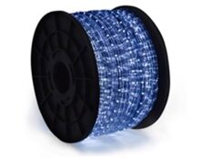 ΦΩΤΟΣΩΛΗΝΑΣ ΔΙΚΑΝΑΛΟΣ LED Φ13mm ΔΙΑΦΑΝΕΣ ΣΩΜΑ ΜΠΛΕ LED 50m ΜΕ ΤΡΙΑ ΣΕΤ ΑΞΕΣΟΥΑΡ SGR