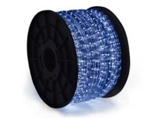 ΦΩΤΟΣΩΛΗΝΑΣ ΜΟΝΟΚΑΝΑΛΟΣ LED Φ13mm ΔΙΑΦΑΝΕΣ ΣΩΜΑ ΜΠΛΕ LED 50m IP65 NEO-NEON