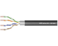 ΚΑΛΩΔΙΟ LAN CAT5e UTP 4P SOLID PET (PVC+PE) BC ΜΑΥΡΟ 305m DAH