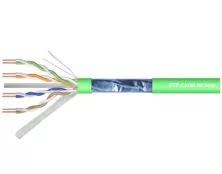 ΚΑΛΩΔΙΟ LAN CAT6A FTP 4P SOLID BC LSZH 305m ΠΡΑΣΙΝΟ Z-LINK