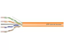 ΚΑΛΩΔΙΟ LAN CAT6 UTP 4P STRANDED BC LSZH 305m ΠΟΡΤΟΚΑΛΙ Z-LINK