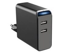 ΦΟΡΤΙΣΤΗΣ USB 2 ΕΞΟΔΩΝ TYPE A 4800mA MW2UA48U EOL MINWA