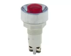ΛΥΧΝΙΑ ΕΝΔΕΙΚΤΙΚΗ NEON Φ12 230VAC ΚΟΚΚΙΝΗ ΜΕ ΒΙΔΕΣ XH020 KND