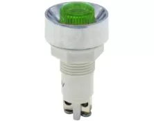 ΛΥΧΝΙΑ ΕΝΔΕΙΚΤΙΚΗ NEON Φ12 230VAC ΠΡΑΣΙΝΗ ΜΕ ΒΙΔΕΣ XH020 KND