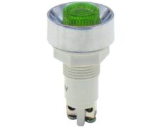 ΛΥΧΝΙΑ ΕΝΔΕΙΚΤΙΚΗ NEON Φ12 230VAC ΠΡΑΣΙΝΗ ΜΕ ΒΙΔΕΣ XH020 KND