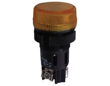 ΛΥΧΝΙΑ ΕΝΔΕΙΚΤΙΚΗ NEON Φ22 230VAC ΚΙΤΡΙΝΗ ΜΕ ΒΙΔΕΣ XH003 KND