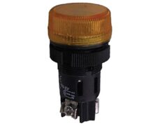 ΛΥΧΝΙΑ ΕΝΔΕΙΚΤΙΚΗ NEON Φ22 230VAC ΚΙΤΡΙΝΗ ΜΕ ΒΙΔΕΣ XH003 KND 1