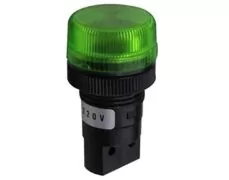 ΛΥΧΝΙΑ ΕΝΔΕΙΚΤΙΚΗ NEON Φ22 230VAC ΠΡΑΣΙΝΗ ΜΕ ΒΙΔΕΣ SNPL-22 AUS 1