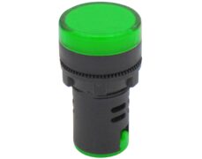 ΛΥΧΝΙΑ ΕΝΔΕΙΚΤΙΚΗ LED Φ22 48VAC/DC ΠΡΑΣΙΝΗ ΜΕ ΒΙΔΕΣ AD22-22DS KND