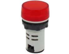 ΛΥΧΝΙΑ ΕΝΔΕΙΚΤΙΚΗ LED Φ22 230VAC ΚΟΚΚΙΝΗ ΜΕ ΒΙΔΕΣ AD22-22BS XND