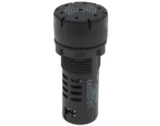 BUZZER ΠΙΝΑΚΑ Φ22 230VAC 80dB ΜΑΥΡΟ AD22-22MFD XND