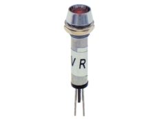 ΛΥΧΝΙΑ ΕΝΔΕΙΚΤΙΚΗ LED Φ6 230VAC/DC ΚΟΚΚΙΝΗ AD22C-6T XND