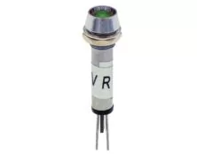 ΛΥΧΝΙΑ ΕΝΔΕΙΚΤΙΚΗ LED Φ6 230VAC/DC ΠΡΑΣΙΝΗ AD22C-6T XND