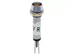 ΛΥΧΝΙΑ ΕΝΔΕΙΚΤΙΚΗ LED Φ6 230VAC/DC ΚΙΤΡΙΝΗ AD22C-6T XND