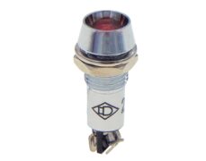 ΛΥΧΝΙΑ ΕΝΔΕΙΚΤΙΚΗ LED Φ8 230VAC/DC ΚΟΚΚΙΝΗ ΜΕ FASTON AD22C-8T XND