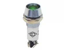 ΛΥΧΝΙΑ ΕΝΔΕΙΚΤΙΚΗ LED Φ8 230VAC/DC ΠΡΑΣΙΝΗ ΜΕ FASTON AD22C-8T XND