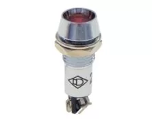 ΛΥΧΝΙΑ ΕΝΔΕΙΚΤΙΚΗ LED Φ10 230VAC/DC ΚΟΚΚΙΝΗ ΜΕ FASTON AD22C-10T XND