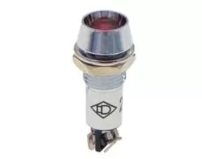 ΛΥΧΝΙΑ ΕΝΔΕΙΚΤΙΚΗ LED Φ10 230VAC/DC ΚΟΚΚΙΝΗ ΜΕ FASTON AD22C-10T XND 1
