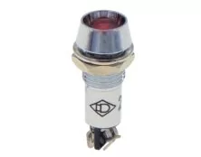 ΛΥΧΝΙΑ ΕΝΔΕΙΚΤΙΚΗ LED Φ16 230VAC/DC ΚΟΚΚΙΝΗ ΜΕ FASTON AD22C-16T XND