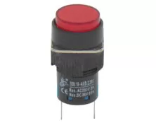 ΛΥΧΝΙΑ ΕΝΔΕΙΚΤΙΚΗ LED Φ16 24VAC/DC ΚΟΚΚΙΝΗ ΜΕ FASTON XDL16-AXD XND