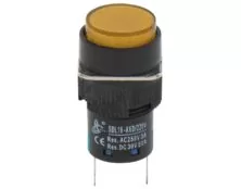 ΛΥΧΝΙΑ ΕΝΔΕΙΚΤΙΚΗ LED Φ16 24VAC/DC ΚΙΤΡΙΝΗ ΜΕ FASTON XDL16-AXD XND