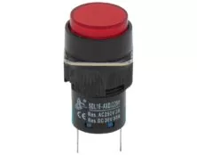 ΛΥΧΝΙΑ ΕΝΔΕΙΚΤΙΚΗ LED Φ16 230VAC ΚΟΚΚΙΝΗ ΜΕ FASTON XDL16-AXD XND