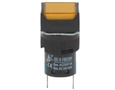ΛΥΧΝΙΑ ΕΝΔΕΙΚΤΙΚΗ LED Φ16 24VAC/DC ΚΙΤΡΙΝΗ ΜΕ FASTON XDL16-FXD XND