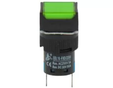 ΛΥΧΝΙΑ ΕΝΔΕΙΚΤΙΚΗ LED Φ16 230VAC ΠΡΑΣΙΝΗ ΜΕ FASTON ΧDL16-FXD XND