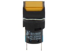 ΛΥΧΝΙΑ ΕΝΔΕΙΚΤΙΚΗ LED Φ16 230VAC ΚΙΤΡΙΝΗ ΜΕ FASTON SDL16-FXD XND