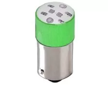 ΛΥΧΝΙΑ LED B9AS 230VAC ΠΡΑΣΙΝΗ ΜΠΑΓΙΟΝΕΤ AD22B-S06 XND