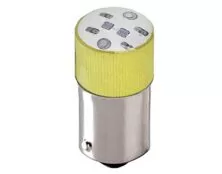 ΛΥΧΝΙΑ LED B9AS 230VAC ΚΙΤΡΙΝΗ ΜΠΑΓΙΟΝΕΤ AD22B-S06 XND