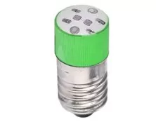 ΛΥΧΝΙΑ LED E10 230VAC ΠΡΑΣΙΝΗ ΒΙΔΩΤΗ AD22B-E02 XND