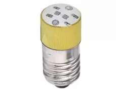 ΛΥΧΝΙΑ LED E10 230VAC ΚΙΤΡΙΝΗ ΒΙΔΩΤΗ AD22B-E02 XND