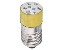 ΛΥΧΝΙΑ LED E10 24VAC/DC ΚΙΤΡΙΝΗ ΒΙΔΩΤΗ AD22B-E02 XND